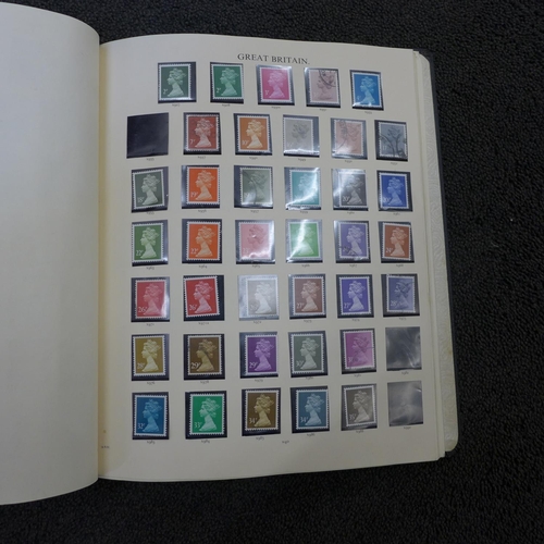 680 - An album of mint British stamps