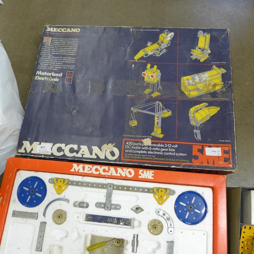 812 - Two Meccano sets - SME and Set 8