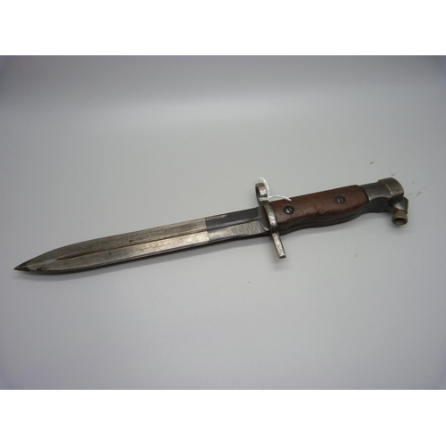 857 - A military issue bayonet