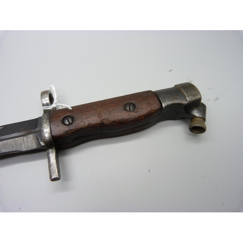 857 - A military issue bayonet