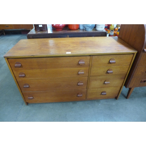 48 - A Stag teak Cantata chest of drawers