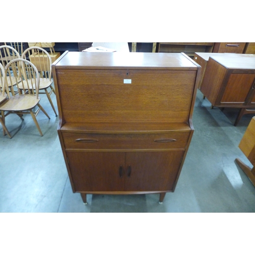 57 - A Jentique teak bureau