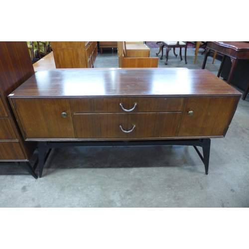 62 - A Meredew afromosia sideboard and matching chest of drawers