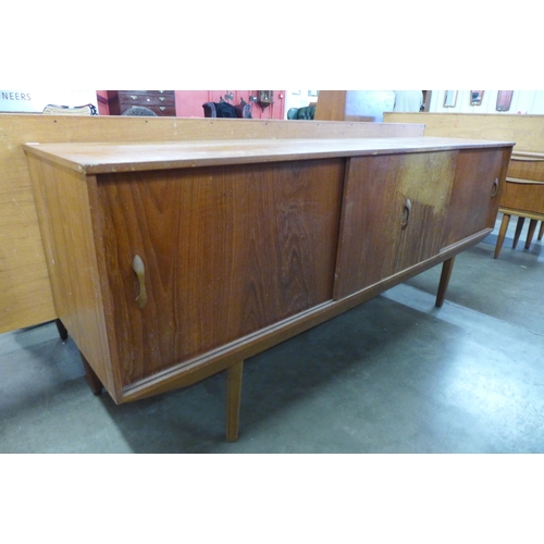 81 - A teak sideboard