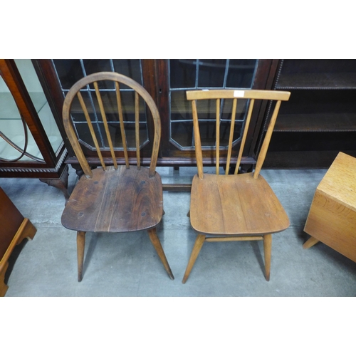 84 - Two Ercol chairs