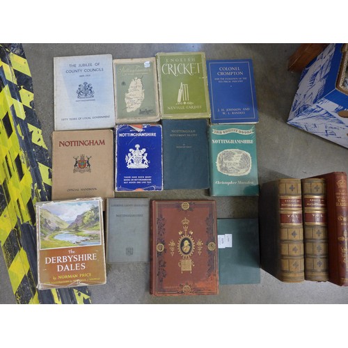 1171 - A collection of Nottinghamshire related books **PLEASE NOTE THIS LOT IS NOT ELIGIBLE FOR POSTING AND... 