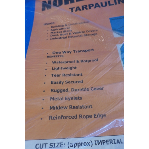 2001 - 4 Polytarps 12' x 9' * this lot is subject to VAT