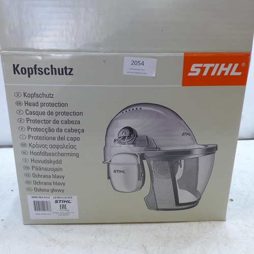 2054 - Boxed Stihl helmet and ear defenders