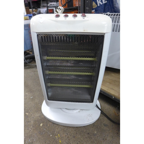 2129 - 2 electric induction heaters - W