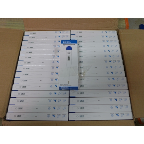 2236 - 90 Genial digital thermometers - all unused and boxed