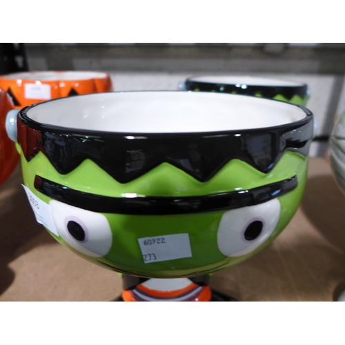 3004 - Halloween Vampire Candy Bowl (273-144) * This lot is subject to VAT