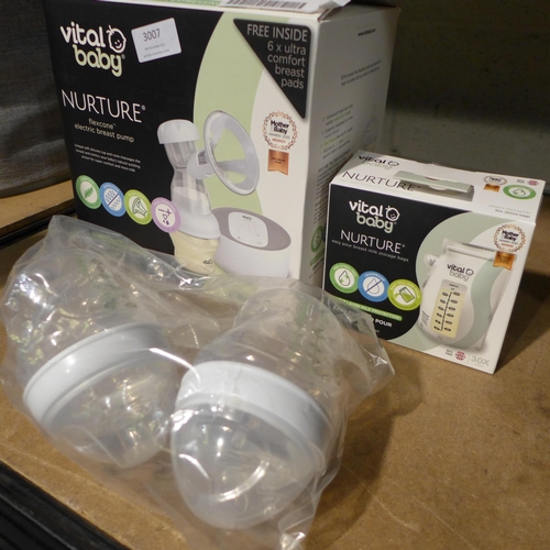 3007 - Vital Baby Flexcone Electric Breast Pump (273-150) * This lot is subject to VAT