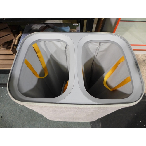 3021 - Joseph Joseph Tota Dual Separation Laundry Basket (90ltr) (273-132) * This lot is subject to VAT