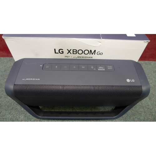 3066 - LG XBoom Go PN7 Wireless Speaker, original RRP £114.99 + VAT (273-58) * This lot is subject to VAT