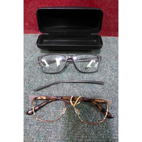 3068 - Calvin Klein Glasses and Nike Matte Black Plastic Glasses (277-14,164) * This lot is subject to VAT