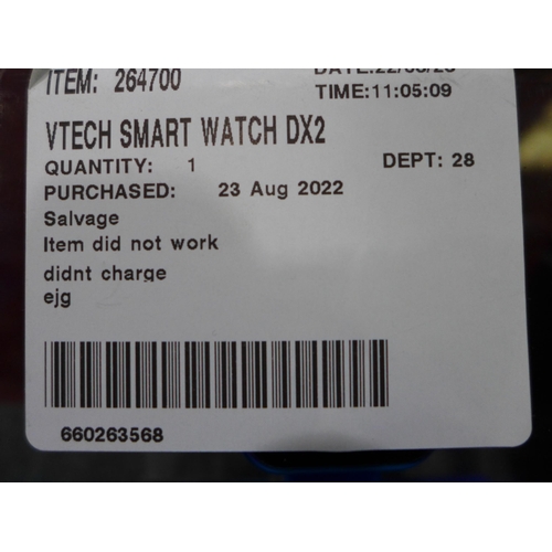 3070 - VTech Smart Watch DX2 (273-94) * This lot is subject to VAT