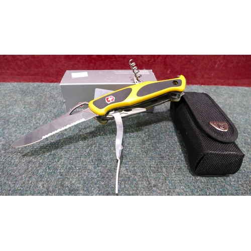 3073A - Victorinox Yellow Multi Tool - Ranger Grip Boatsman