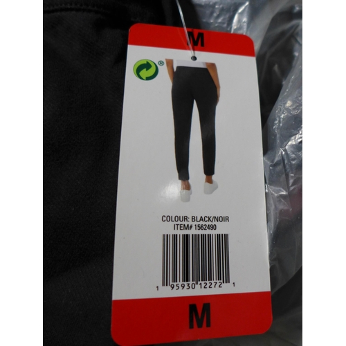 3141 - 10 Pairs of women's 32° Cool, black medium joggers * this lot is subject to VAT