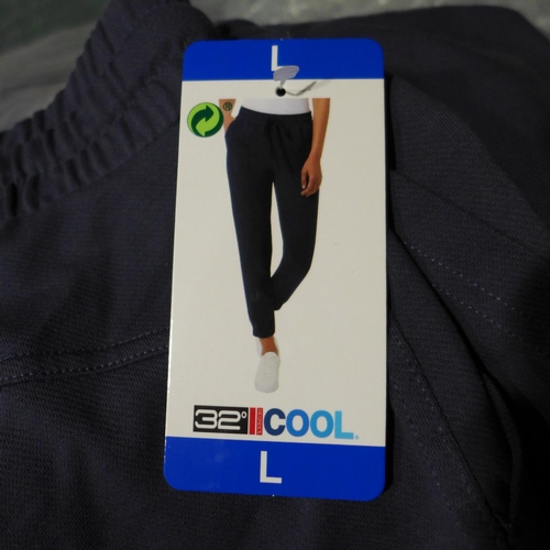 3148 - 10 Pairs of women's 32° Cool large blue joggers * this lot is subject to VAT