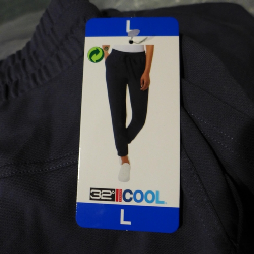 3149 - 10 Pairs of women's 32° Cool large blue joggers * this lot is subject to VAT