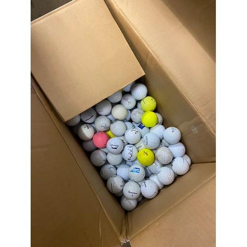 2160A - Set of golf clubs, Powercaddy bag and approx. 50 golf balls