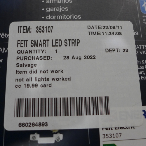 3199 - Feit Smart LED Strip Light and Atomic Power Poppers  (273-223,235) * This lot is subject to VAT