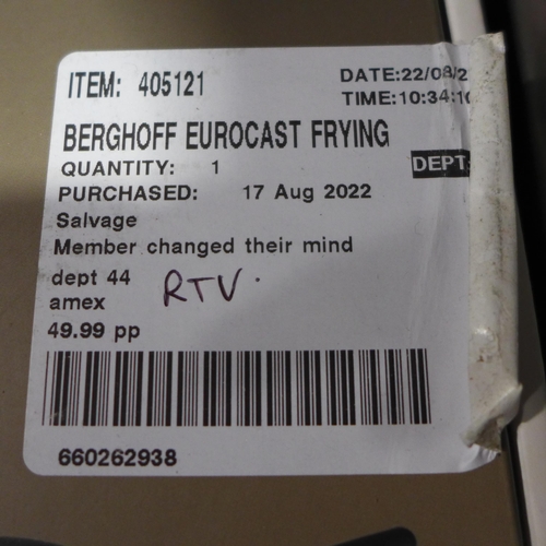 3210 - Berghoff Eurocast Frying Pan (28cm) (273-67) * This lot is subject to VAT