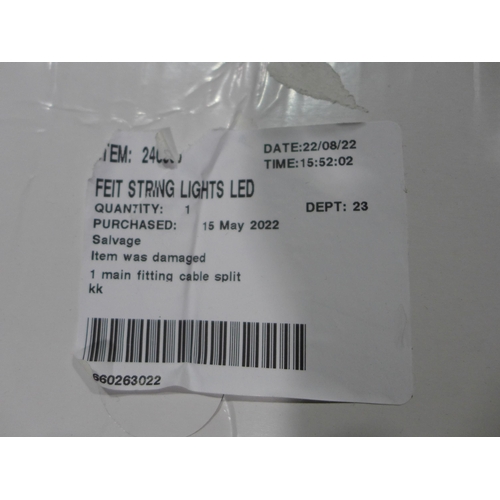 3220 - Feit LED String Lights (48ft) (273-52) * This lot is subject to VAT