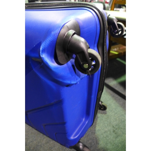 3259 - American Tourister Jetdriver Large Navy  79cm 4-Wheel Hardside Spinner (273-102) * This lot is subje... 