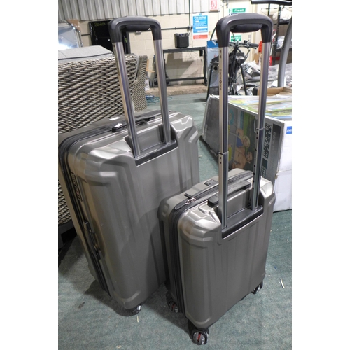 3274 - Samsonite Endure Two Piece Grey Hardside Case Set, original RRP £137.99 + VAT (273-224) * This lot i... 