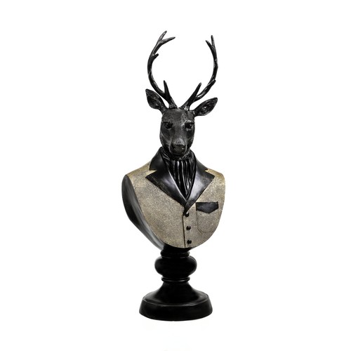 1325 - Charles the Stag bust, H 23cms (2231126)   #