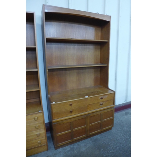 46 - A Nathan teak wall unit