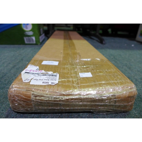 3408 - Pack Of Golden Vinyl Flooring (273-101) * This lot is subject to VAT