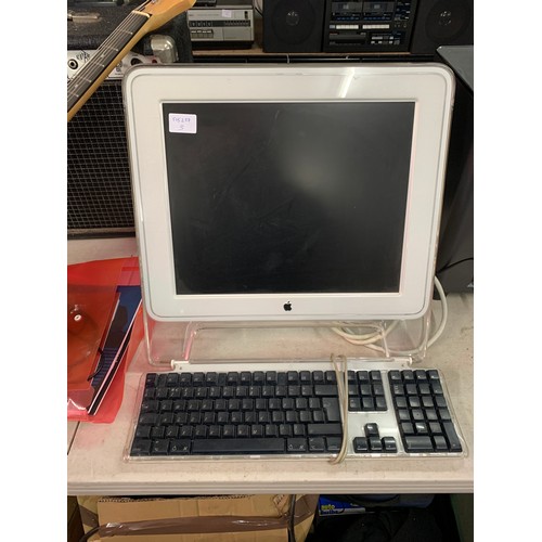 2242 - Studio display iMac screen with Mac keyboard