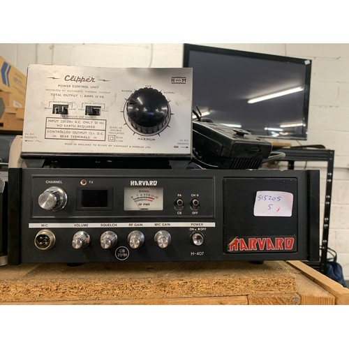 2245 - Harvard Ham radio with H and M Clipper power unit