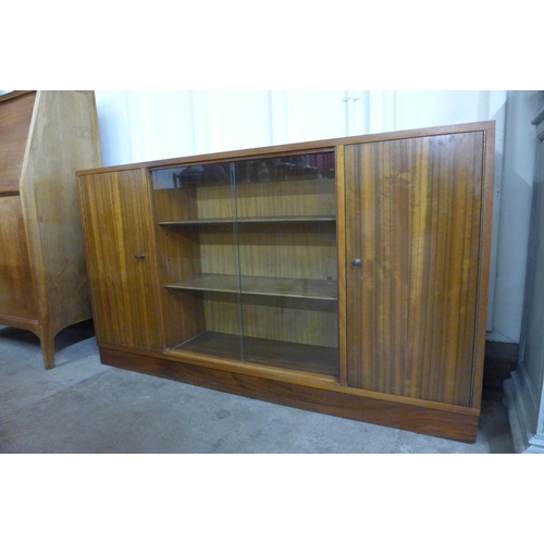 15 - A Morris of Glasgow teak and afromosia bookcase