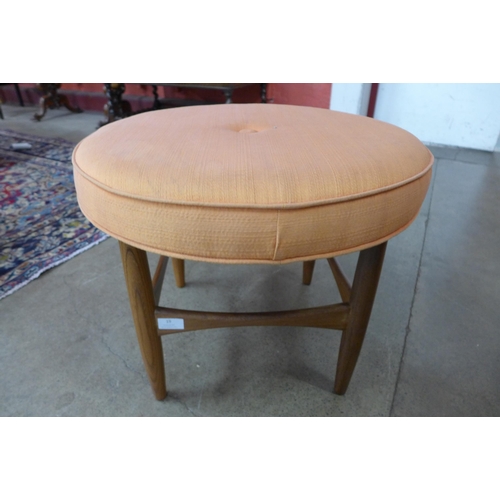 19 - A G-Plan Danish design teak stool, designed by Ib Kofod Larsen