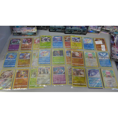 631 - 54 Holographic Black Star rare Pokemon cards and large cards