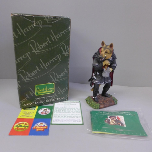 640 - A Robert Harrop resin figure, 'The Sheriff of Nottingham'