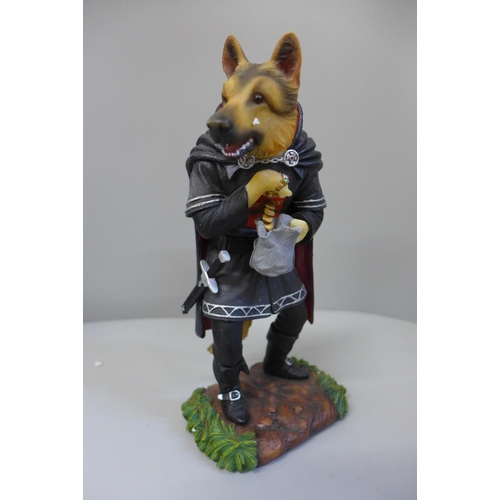 640 - A Robert Harrop resin figure, 'The Sheriff of Nottingham'