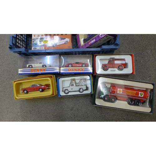 711 - A collection of Corgi die-cast vehicles