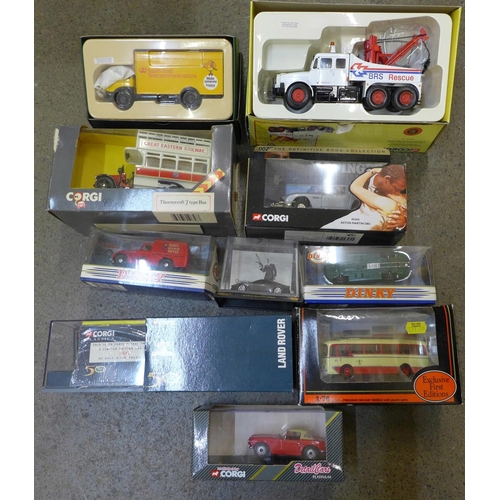 716 - A collection of Corgi die-cast vehicles