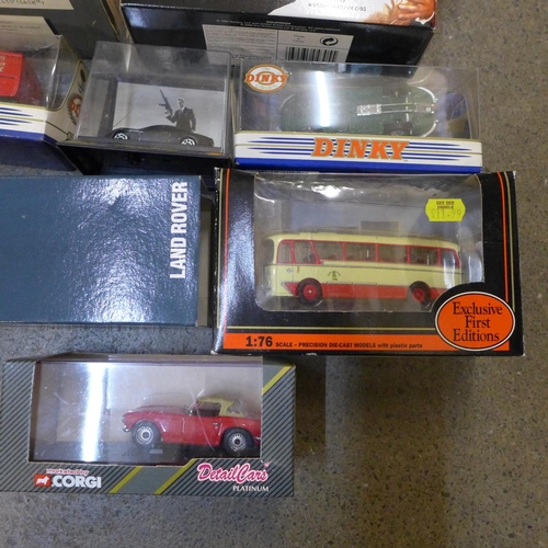 716 - A collection of Corgi die-cast vehicles