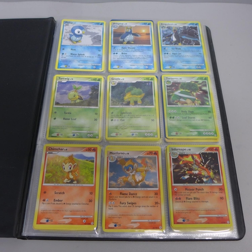 732 - 132 Pokemon cards of various sets including Diamond and Pearl set including Torterra lvl.x, Jungle s... 