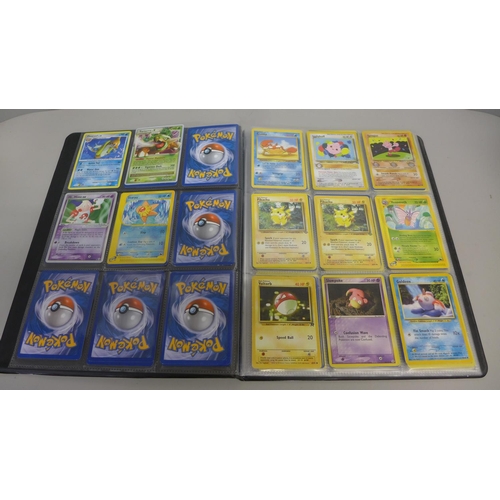 732 - 132 Pokemon cards of various sets including Diamond and Pearl set including Torterra lvl.x, Jungle s... 