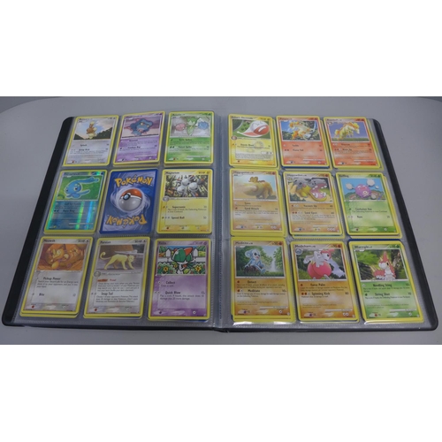 732 - 132 Pokemon cards of various sets including Diamond and Pearl set including Torterra lvl.x, Jungle s... 