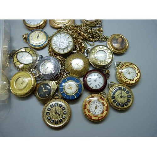 887 - Pendant watches and watch heads