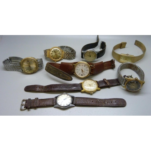 904 - Gentleman's mechanical wristwatches including Seiko