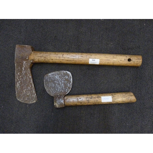 944 - Two WWI French axes