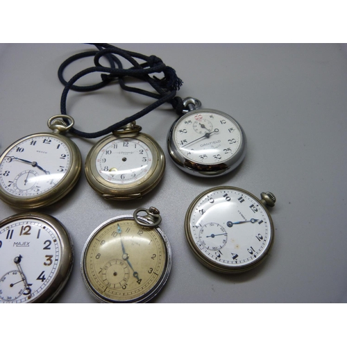 953 - Assorted pocket watches, some a/f